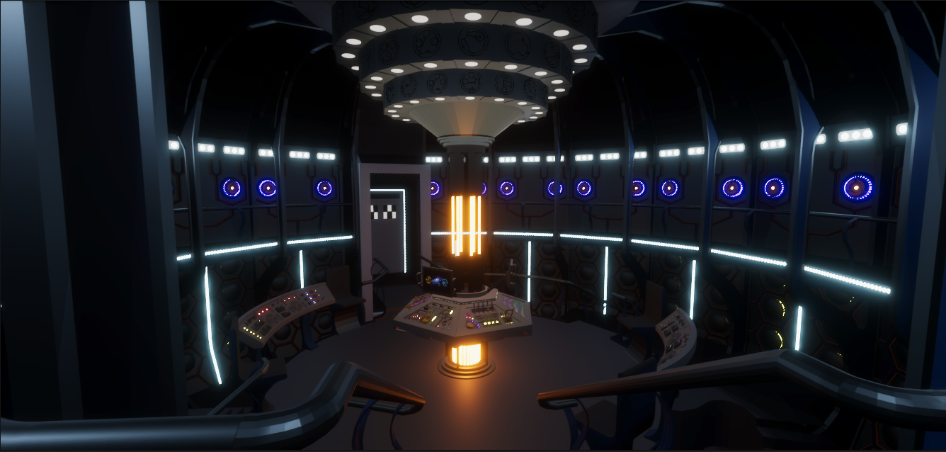 Server Rack Tardis TARDIS HDRP (2021) · 2D / 3D / XR @ HE-Arc Ingénierie